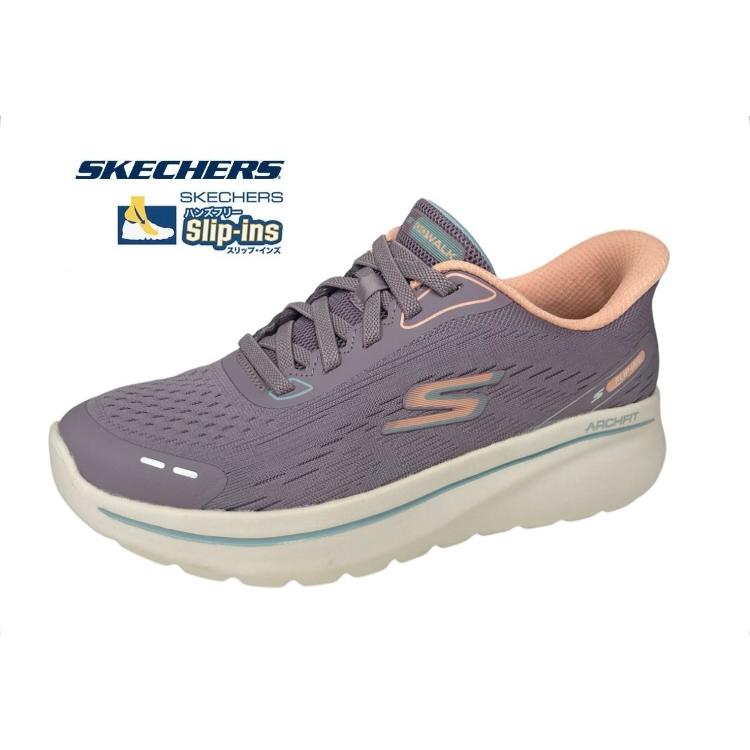 スケッチャーズ レディース スリップインズ SKECHERS 125840 MVE 軽量 滑りにくい 厚底 ウォーキング スニーカー ゴーウォーク アーチフィット Nジョイ
