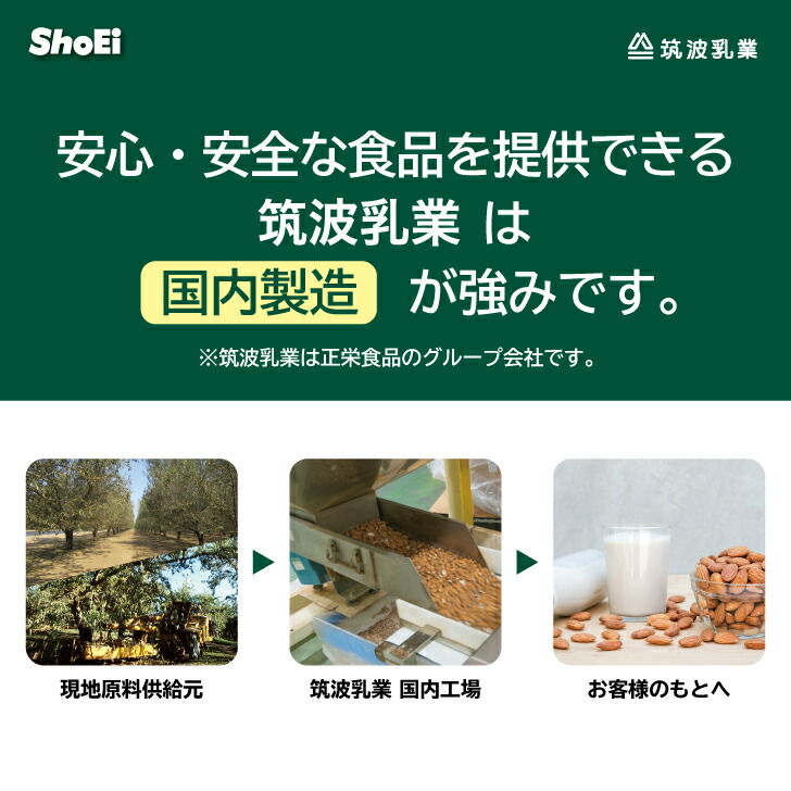 国内外の人気！ 無添加 濃いアーモンドミルク 125ml×15本 てんさい糖入り国内工場 国内製造 茨城 着色料不使用 添加物不使用 香料不使用 乳不使用  アーモンド ビタミンE オレイン酸 コレステロール0 豆乳 筑波乳業 ツクバ アーモンドミルク qdtek.vn