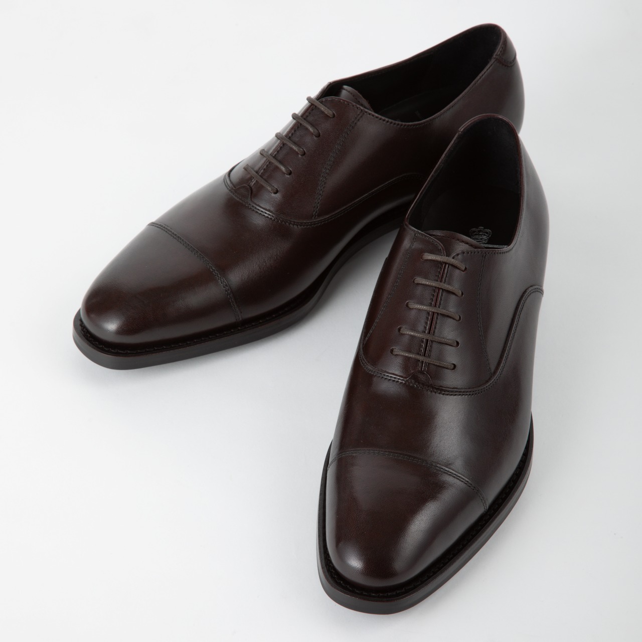 【8/1～ 価格改定対象】SHOEISM 02041WD [Straighttip Oxford] D.BROWNシューイズム ストレートチップ メンズ ビジネスシューズ｜SHOEISM