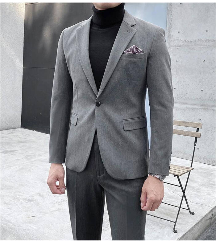 数量限定価格 細身 就職 通勤 パーティー フォーマル セレモニー カジュアルスーツ ビジネススーツ おしゃれ 就活 リクルート スーツ メンズ 紳士服 上品 メンズスーツ ジャケット パンツ スーツセット2点セット 送料無料 テーラードジャケット スリムスーツ 代30