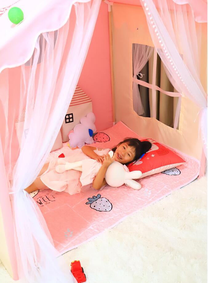 子供テント プリンセステント 100 135cm 140 おもちゃ ままごと キッズテント テント テントハウス プレイテント プレイハウス 丈夫 創造力 可愛い 大きいスペース 女の子 子供部屋 木製 男の子 知育玩具 誕生日プレゼント 通気性 長く使える 無料サンプルok プレイテント
