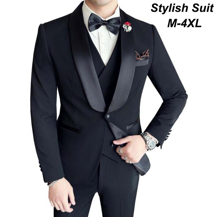 楽天市場】【送料無料】メンズスーツ 礼服 上品 タキシード 3ピース 