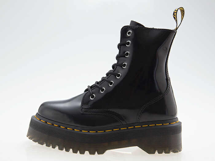 全国組立設置無料 ドクターマーチン Dr Martens Jadon 8eye Zip Up Boots ジェイドン 8ホール ブーツ 厚底 ヒール高さ 約5センチ レディース メンズ サイズ Black ブラック 黒 Shoelike 超歓迎 Scb Createmedia Group Com