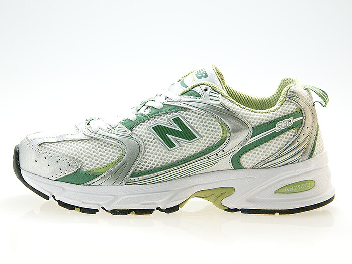 ニューバランス NEW BALANCE MR530ADB WHITE/MALLARD GREEN/SILVER ホワイト/グリーン/シルバー ワイズD｜ShoeLike
