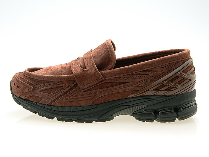 ニュー平衡にする NEW BALANCE U1906LNS BROWN SUEDE 赤銅色 スエードクロス 置き目毛皮 スリッポン ワイズD