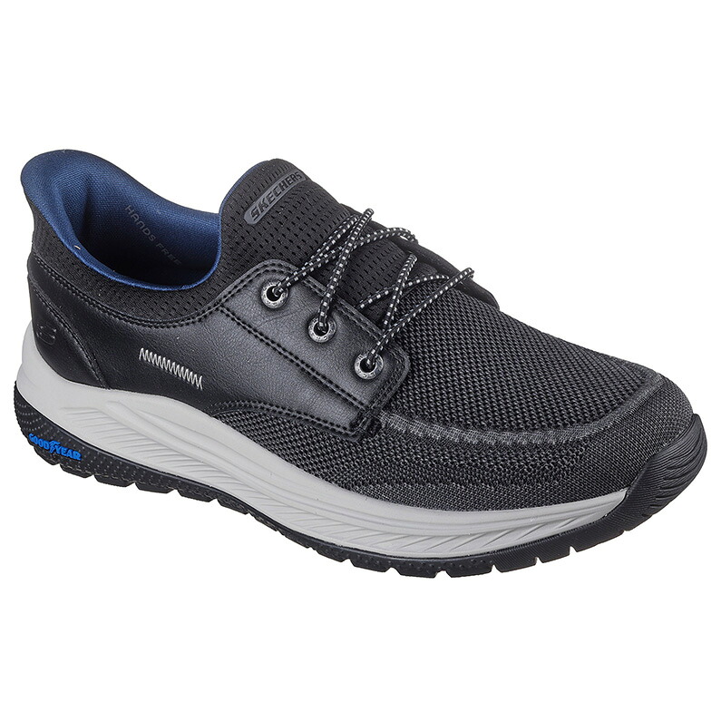 SKECHERS スケッチャーズ スリップインズ メンズ スリッポン メロエ オールデン 205467 BLK ブラック BLACK 黒