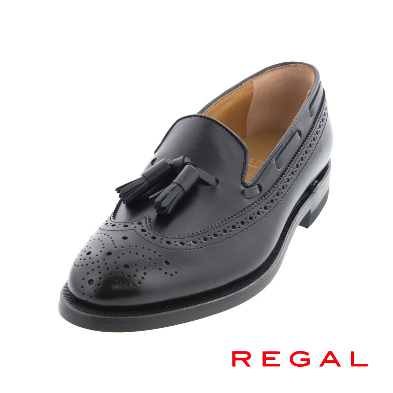 【美品】REGAL　ローファー　スリッポン　モカシン　Uチップ　レザー 楽天市場】リーガル REGAL タッセル ローファー スリッポン