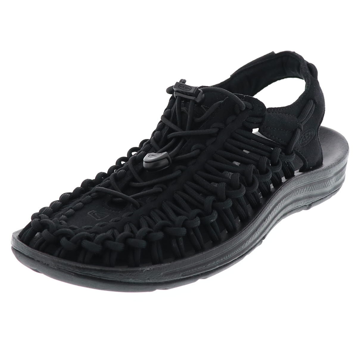 キーン ウィメンズ ユニーク レディース サンダル オープン エア スニーカー アウトドア KEEN UNEEK 1014099 STAR BLACK/BLACK ブラック|靴のシューマート