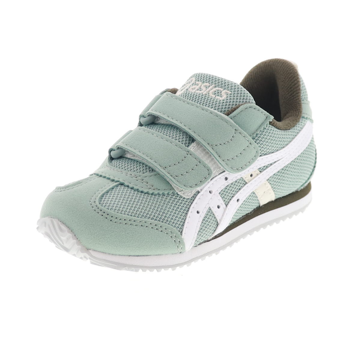 ひあれほ 1144A392(13.0cm オリーブブラウン×ホワイト): ASICS SUKU2（スクスク