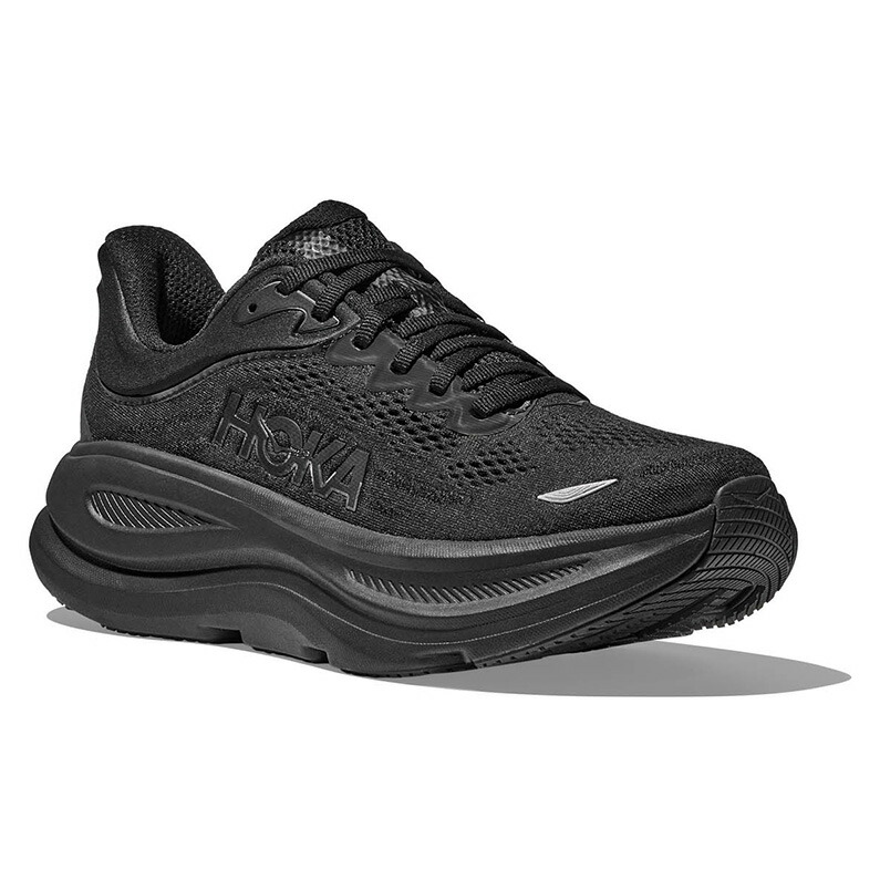 HOKA ホカ BONDI 9 ボンダイ 9 メンズ ランニングシューズ D BBLC ブラック 1162011 運動靴 軽量 マラソン ジョギング｜靴のシューマート
