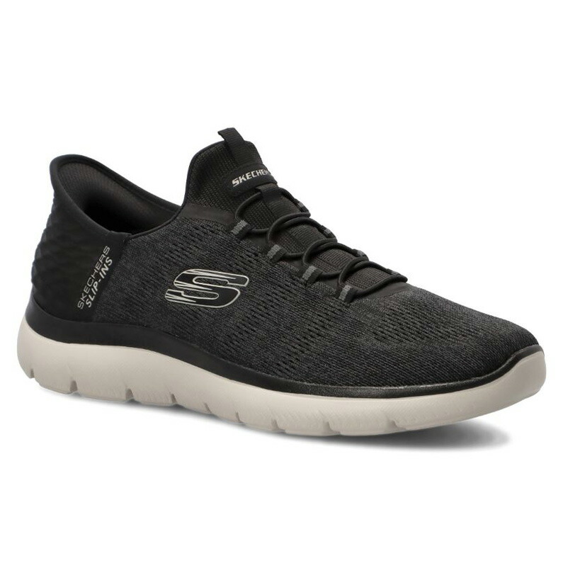 SKECHERS スケッチャーズ スリップインズ メンズ スニーカー SKJ-232469W-BLK ブラック BLACK Hands Free Slip-ins SUMMITS-KEY PACE 幅広 4E画像
