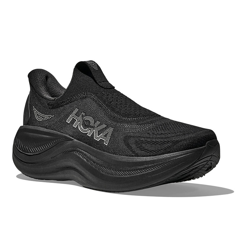 HOKA ホカ SKYWARD LACELESS スカイワード レースレス メンズ スニーカー BL BBLC ブラック 1168876 スリッポン｜靴のシューマート