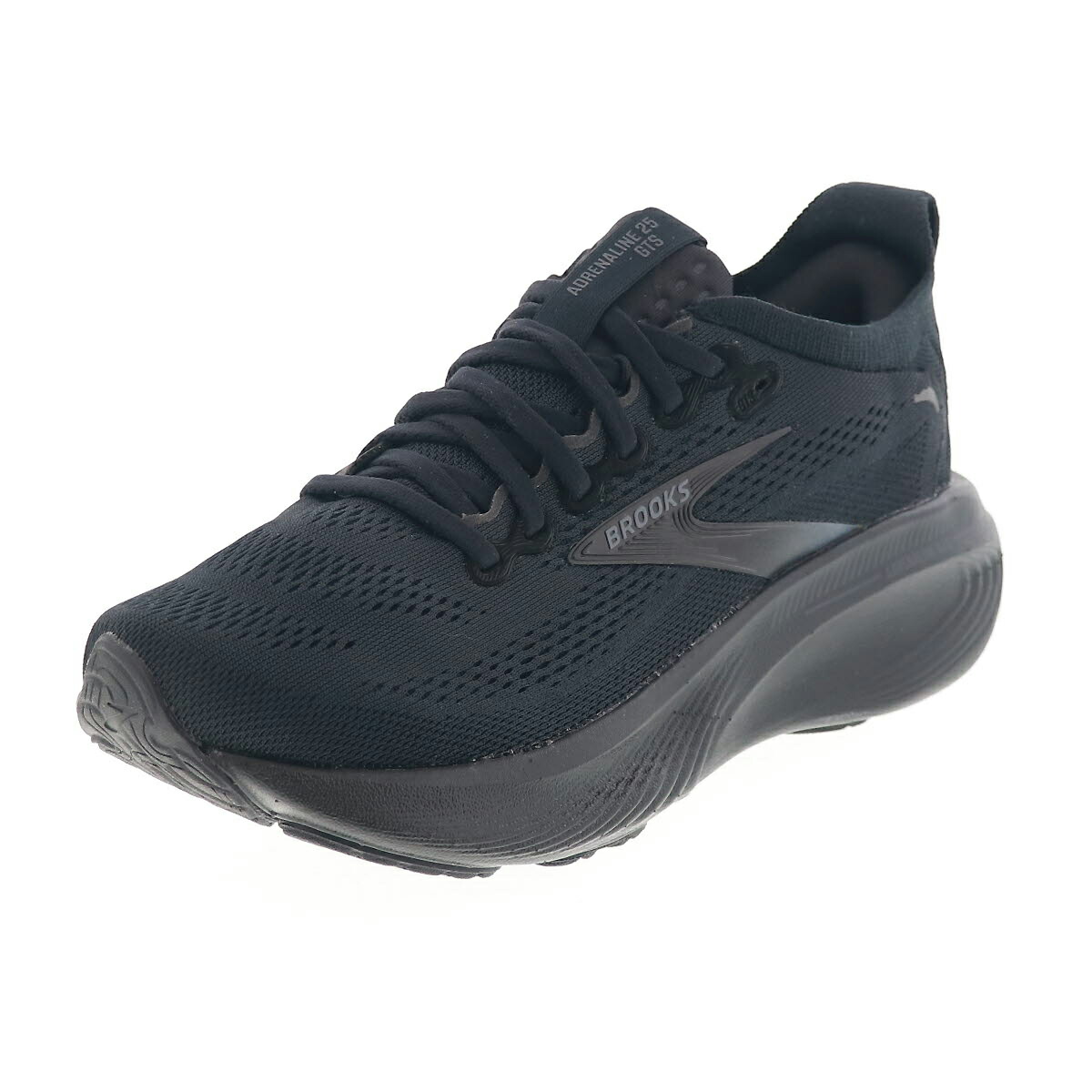 BROOKS ブルックス アドレナリン GTS25 ワイド レディース ランニングシューズ スニーカー 運動靴 Adrenaline GTS 25 WIDE BRW4433 BLK ブラック|靴のシューマート