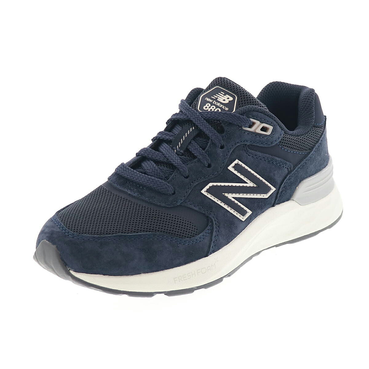 ニューバランス Fresh Foam Walking 880 v7 レディース ウォーキングシューズ スニーカー 運動靴 NB WW880BC7 2E幅 Eclipse ネイビー｜靴のシューマート