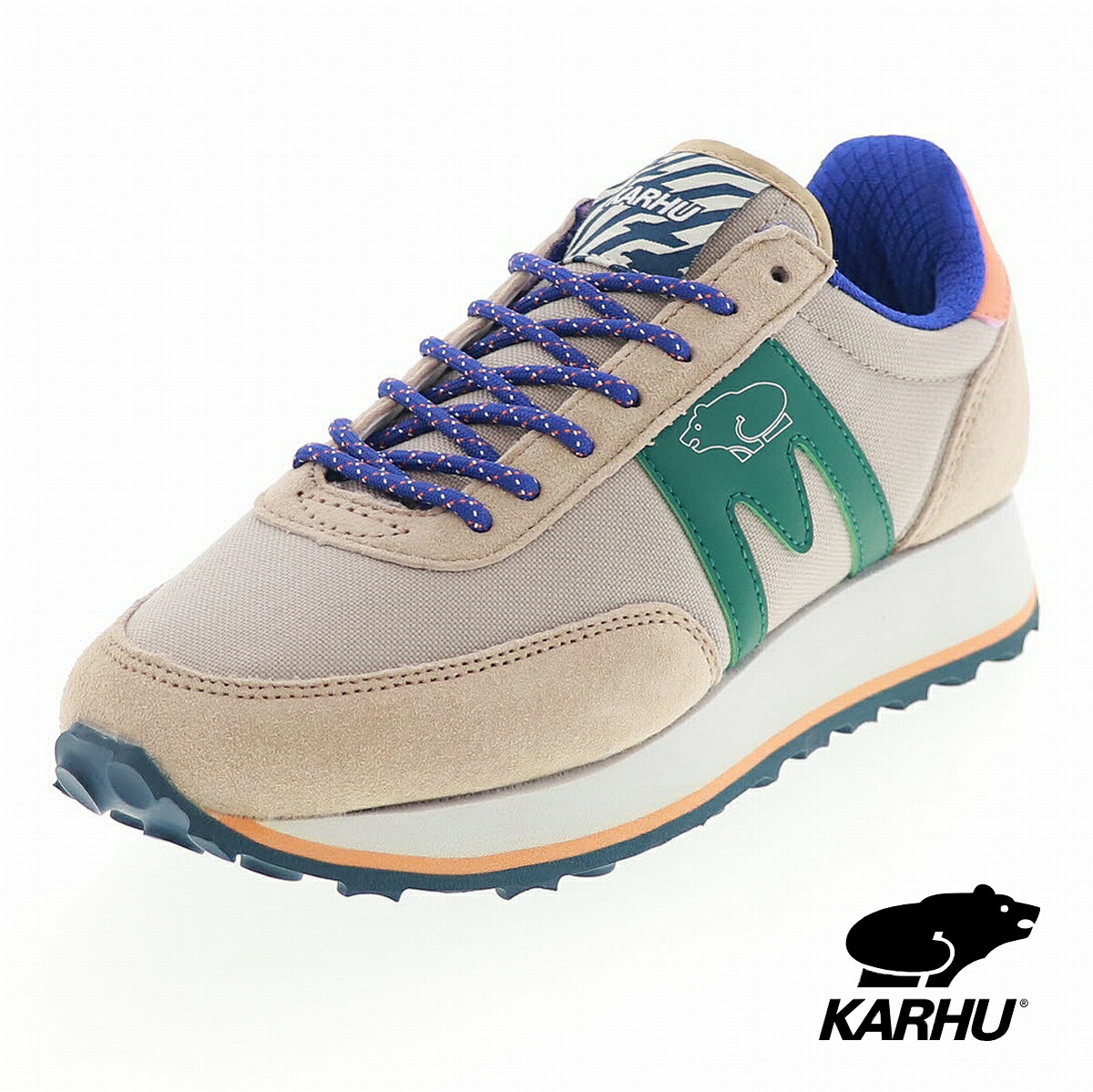 KARHU カルフ アルバトロス コントロール レディース スニーカー ローカット ALBATROSS CONTROL F820004 IRISH CREAM/AVENTURINE