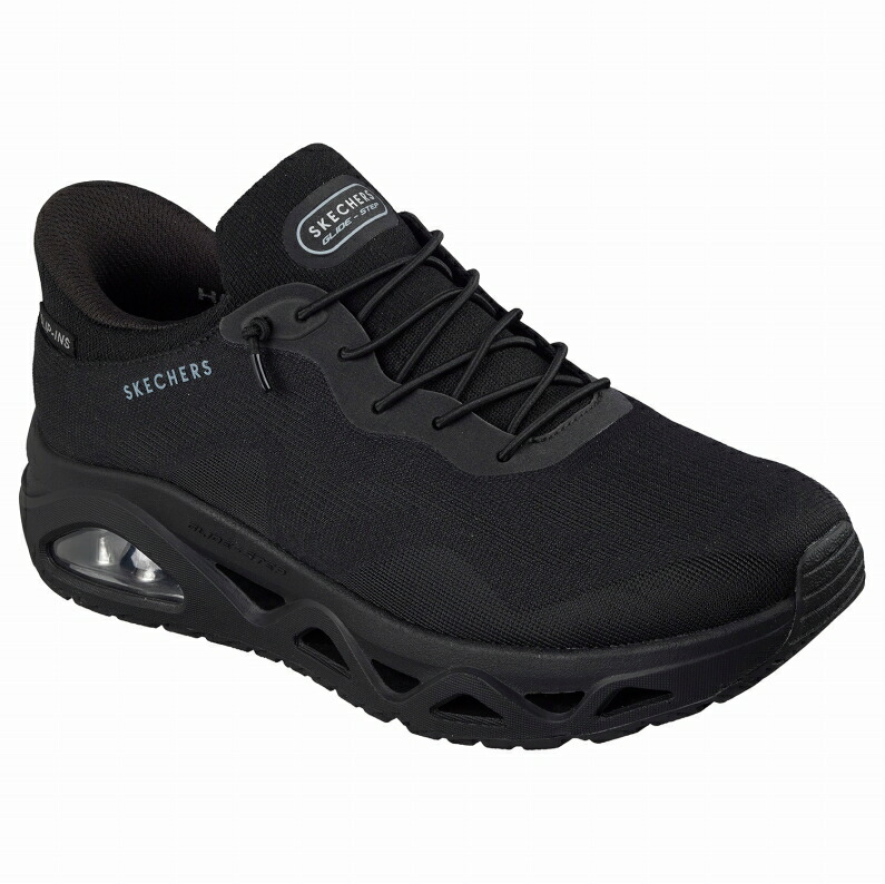 SKECHERS スケッチャーズ スリップインズ ウノ グライドステップ - エア グライダーズ レディース スニーカー 190115 BBK ブラック