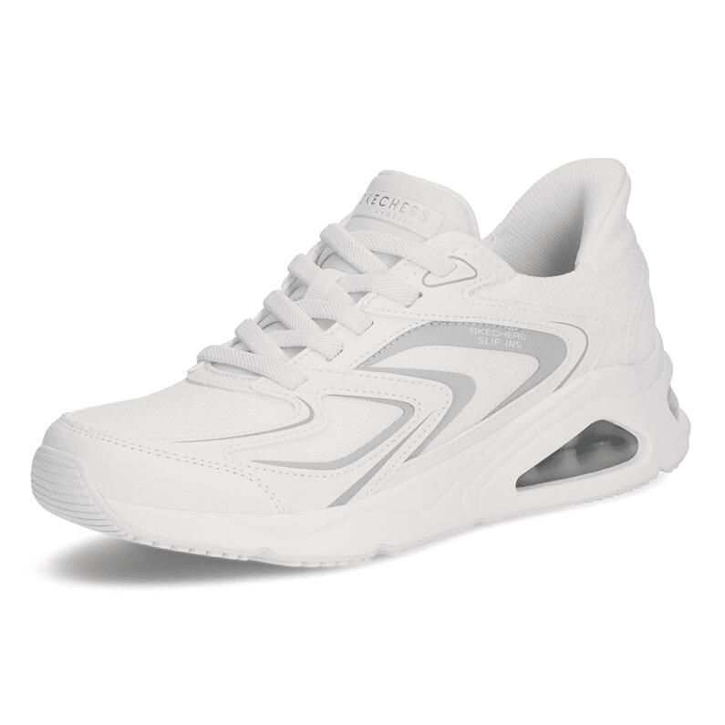 【楽天市場】SKECHERS スケッチャーズ スリップインズ レディース スニーカー SKJ-177408-WHT ホワイト TRES-AIR ...