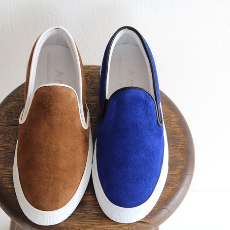 楽天市場 Amb Ambassadors エーエムビー アンバサダーズ スリッポンスニーカー No 00l Croute レディース Ambassadors Of Minimalism Smtb Kd Hana Online Shop楽天市場店