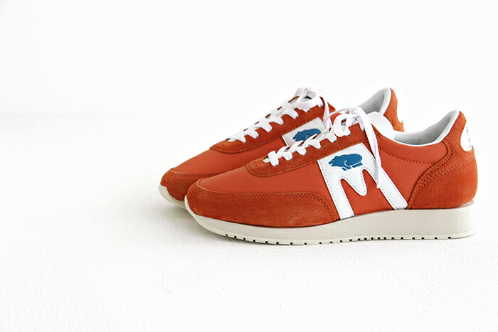 楽天市場 Karhu カルフ ナイロン スエード スニーカー Albatross アルバトロス Burnt Orange White レディース Smtb Kd Hana Online Shop楽天市場店