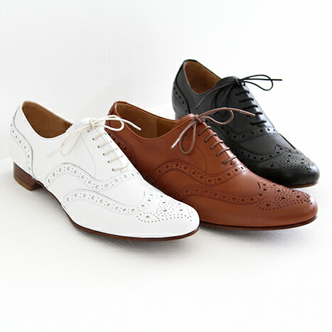 chausser（ショセ） 2WAYストレートチップレースアップシューズ