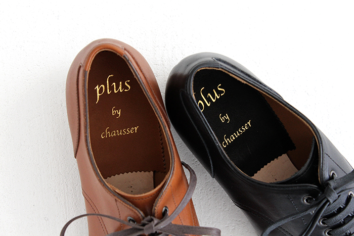 Plus By Chausser プリュス バイ ショセ Uチップ レースアップ