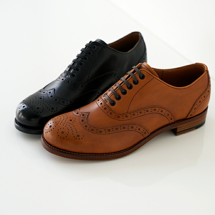 chausser（ショセ） 2WAYストレートチップレースアップシューズ