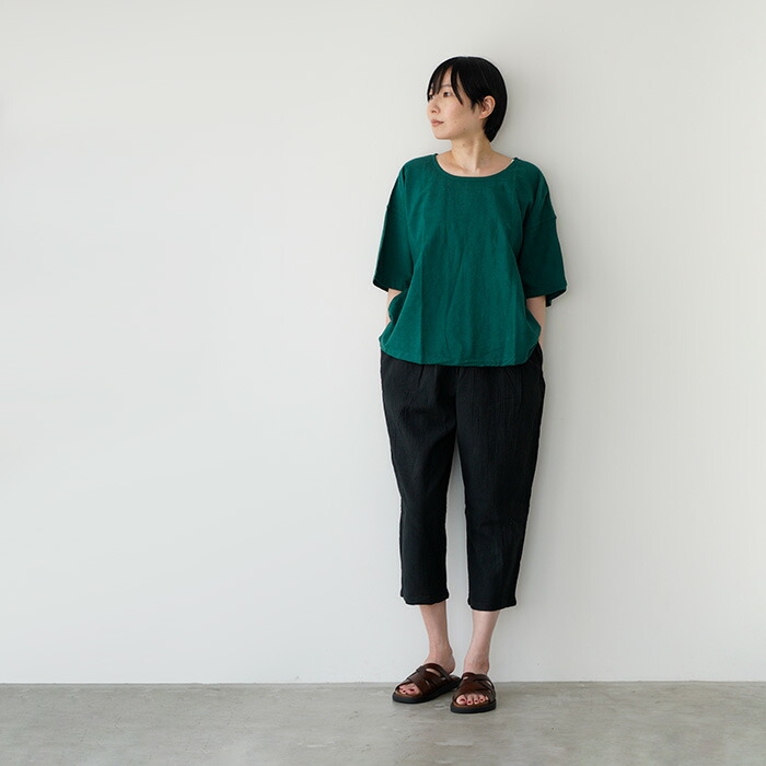 ヂェンお師匠さんの日常着 クロップドパンツ 71110094  レディース  ズボン下 CLASKA クラスカ