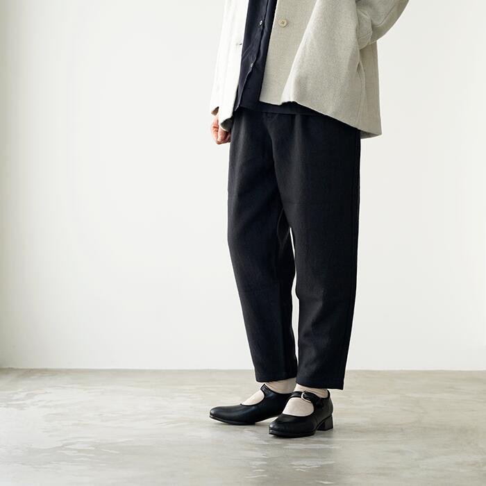 【10%OFFクーポン券客体】エヴァムエヴァ ズボン下 evam eva タック ズボン下 tuck pants E233T110 レディース