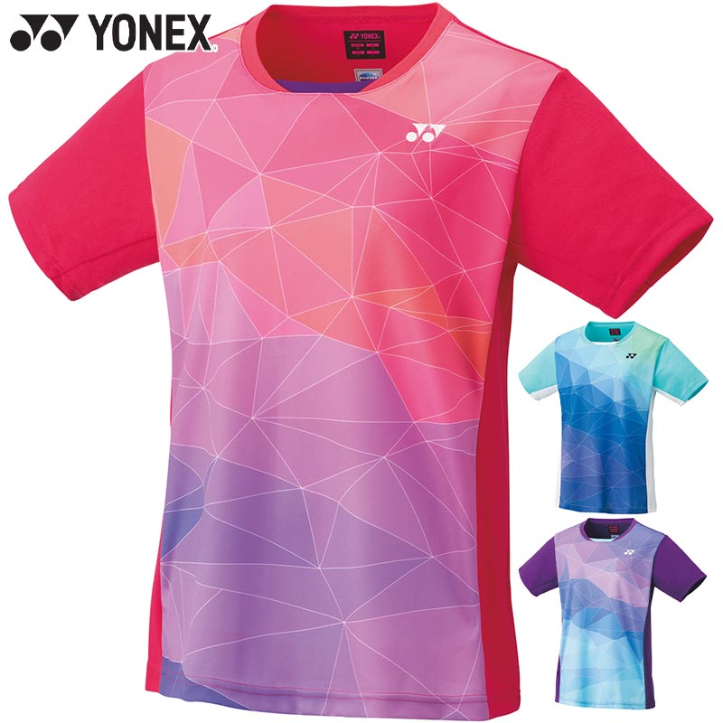 YONEX バドミントンユニフォーム　旭川実業 YONEX ヨネックス メンズ レディース ユニゲームシャツ