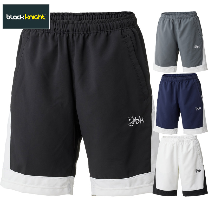 バドミントンゲームパンツ 楽天市場】ブラックナイト 六分丈 パンツ ゲームパンツ