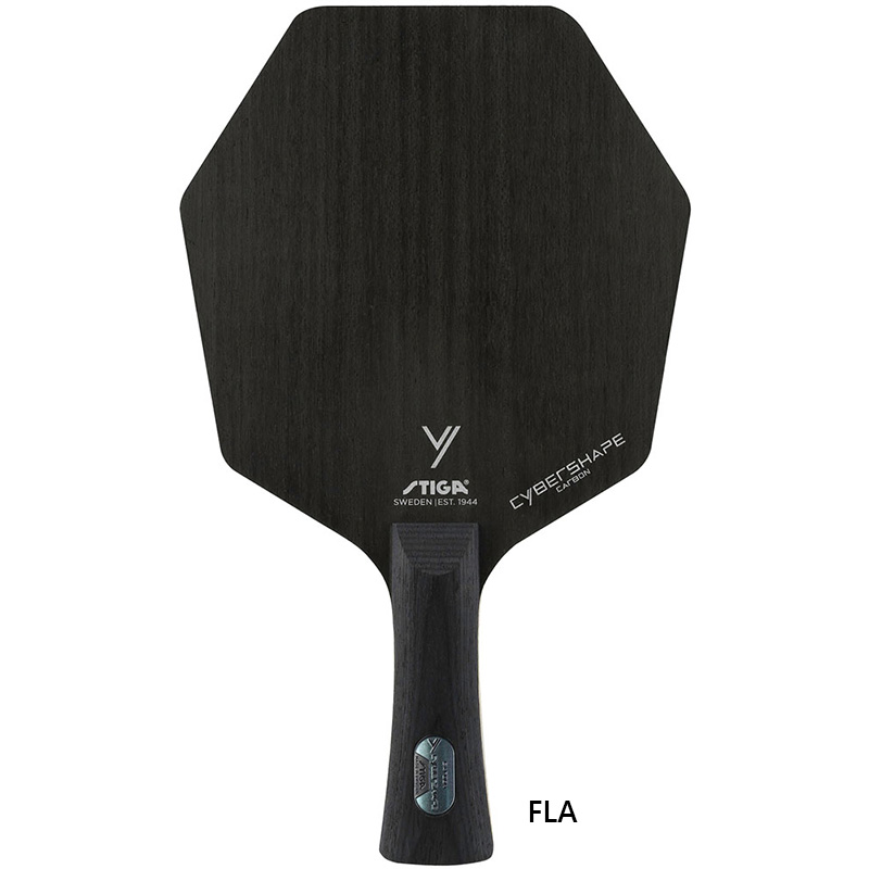 スティガ メンズ レディース CYBERSHAPE CARBON サイバーシェイプ カーボン FLA 卓球 アクセサリー ラケット 競技 シェークハンド フレア ブラック 黒 送料無料 STIGA 1602020135