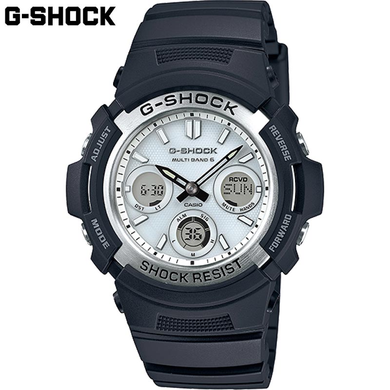 国内正規品 カシオ メンズ G-SHOCK Gショック 時計 ウォッチ 腕時計 衝撃に強い 20気圧防水 ソーラー 電波 カジュアル ロングセラー 送料無料 CASIO AWG-M100S｜シューズ愛ランド　店 17,107円