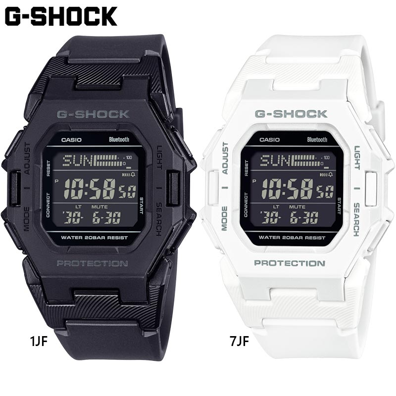 国内定め事品 カシオ メンズ G-SHOCK Gぼうぜん自失 時辰儀 御覧になる ぼうぜん自失に揺るぎない 20空圧雨合羽 スマートフォンリンク 薄型 歩数位置づける ウォーキング 貨物輸送無料 CASIO GD-B500