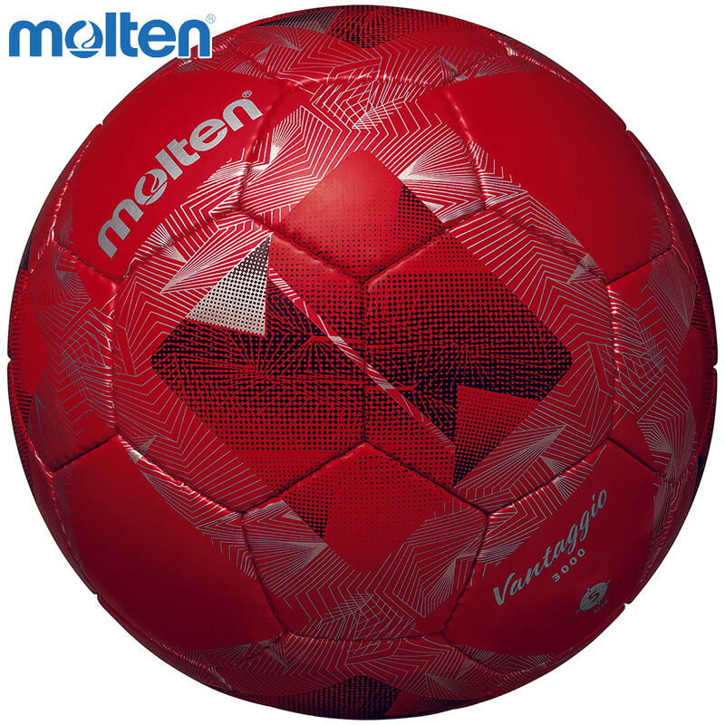 5号球 モルテン メンズ レディース ジュニア ヴァンタッジオ3000 サッカーボール フットボール アクセサリー 競技 検定球 中学生以上 人工皮革 レッド 赤 送料無料 molten F5N3000-RR