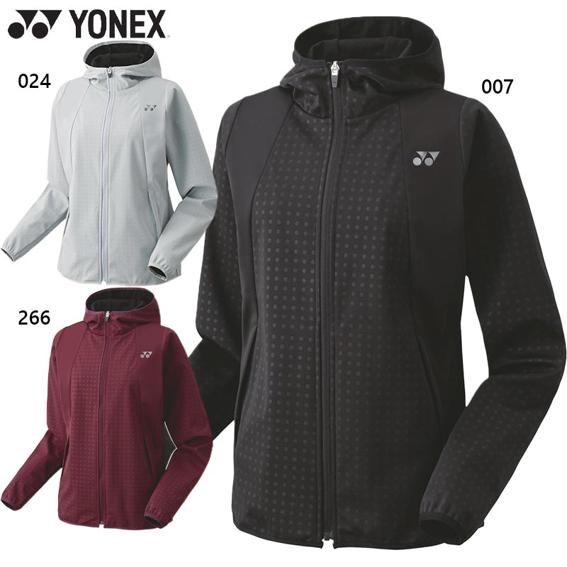 YONEX - 58111 ヨネックス バドミントン　テニス　パーカー　アウター ウィメンズウォームアップパーカー. 58111|58111】ヨネックス