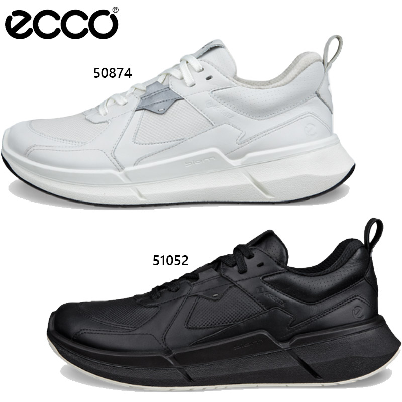 エコー レディース BIOM 2.2 W GORE-TEX スニーカー 靴 シューズ ローカット 紐靴 本革 レザー ゴアテックス カジュアル コンフォート ウォーキング 旅行 ホワイト 白 ブラック 黒 送料無料 ECCO 830813