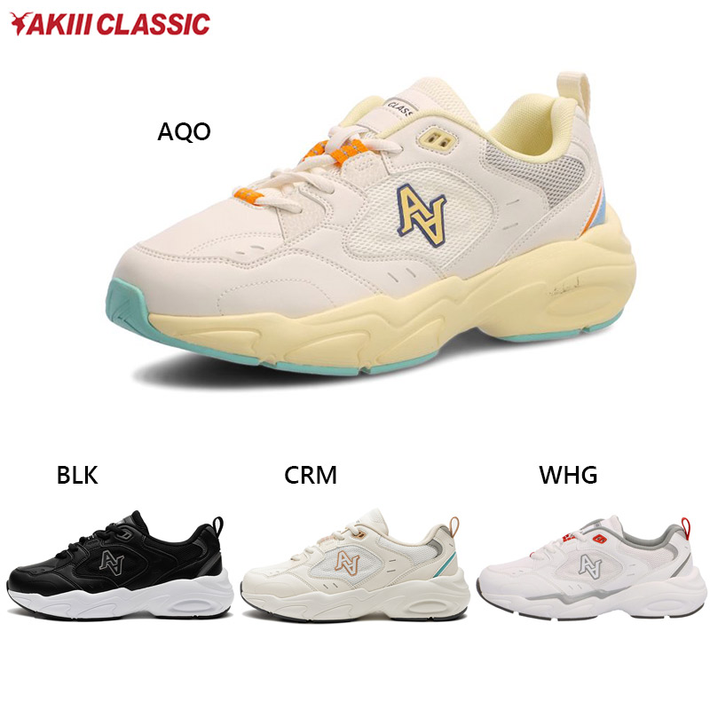 アキクラシック メンズ レディース AKIII GHOST RUNNER スニーカー 靴 シューズ ホワイト 白 ブラック 黒 ブルー 青 送料無料 AKIII CLASSIC AKC0081