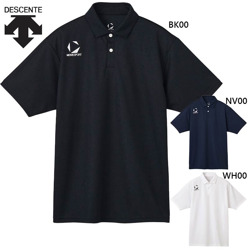 デサントDESENTE ポロシャツ DESCENTE（デサント）ポロシャツ 紺 サイズ:L メンズ