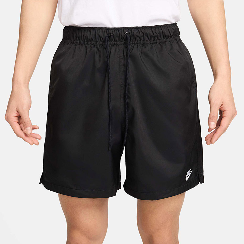 Nike Men's Nike Club Men's Woven Flow Shorts - Apparel, Fitness, Training Bottoms, Shorts, Mesh Lining, Black, Free Shipping, NIKE FN3308