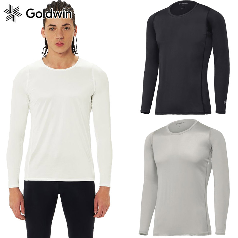 ゴールドウィン　シースリーフィット クーリングロングスリーブ ［メンズ /XLサイズ］ ホワイト (返品交換不可)　GC65101 8401-437-6431-25.jpg