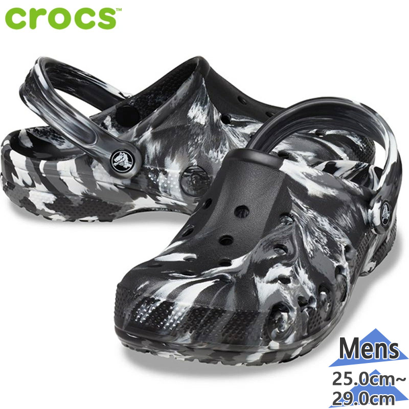 楽天市場】クロックス クロックサンダル バヤ マーブル クロッグ 23.0