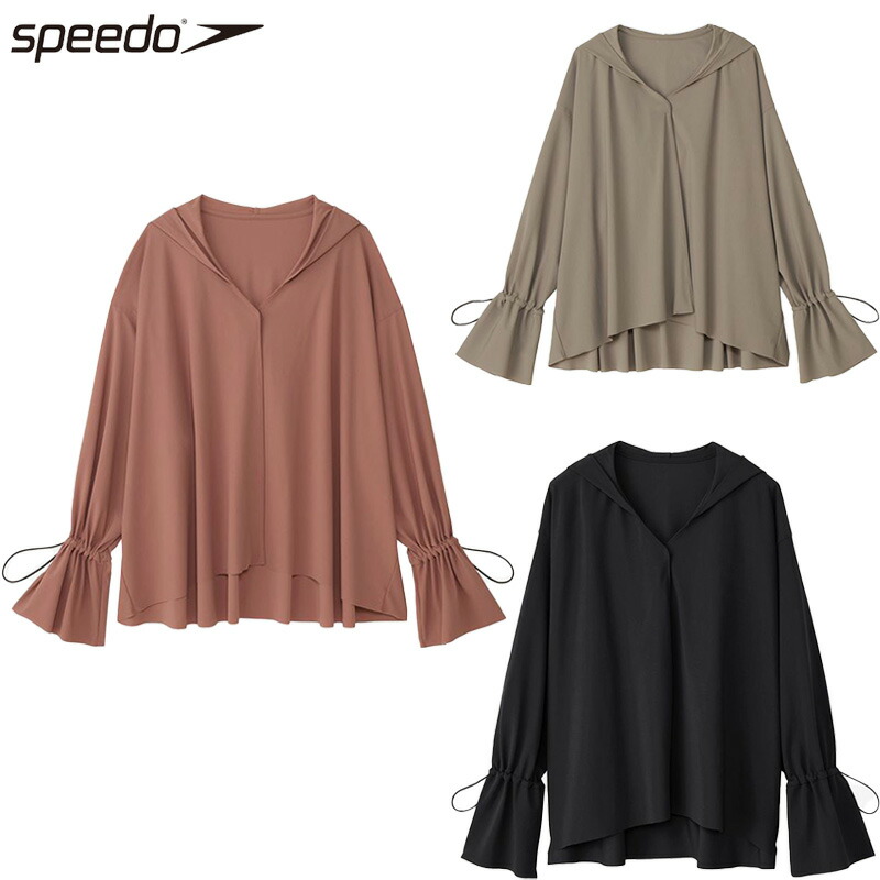 楽天市場】speedo スピード SF E HOODIE アーモンド S SFW92335 AL