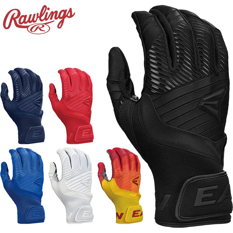 ローリングス メンズ レディース WALK-OFF ETHOS BATTING GLOVES 野球 アクセサリー 競技 バッティンググラブ 手袋 運動 スポーツ ホワイト 白 ブラック 黒 ネイビー ブルー レッド 青 赤 イエロー 黄色 送料無料 RAWLINGS WO25BG