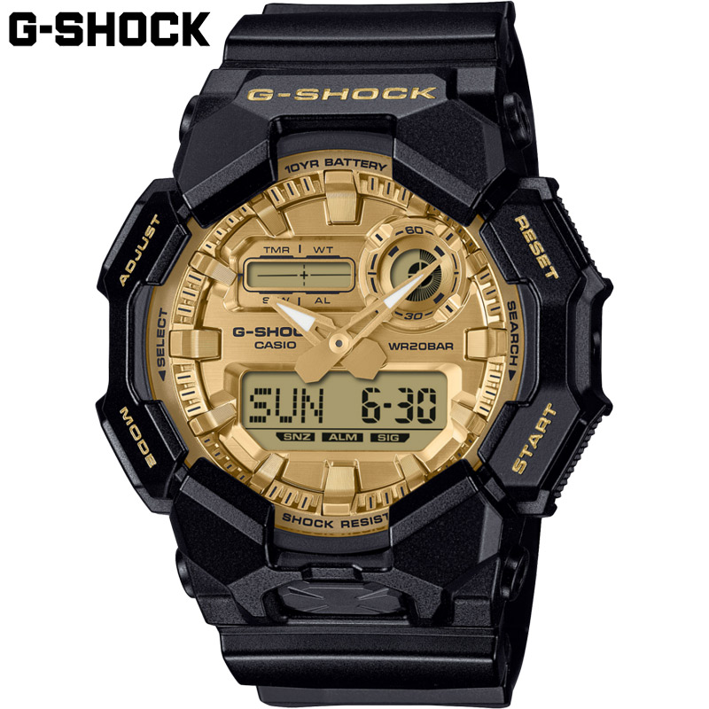 国内置き目品 カシオ メンズ G-SHOCK Gぼうぜん自失 ウォッチ 時辰儀 御覧なさる ぼうぜん自失に揺るぎない 20空圧雨合羽 年長命乾電池 武骨 冷やりとした ゴールド 貨物輸送無料 CASIO GA-010GGB メンズ腕時計-腕時計