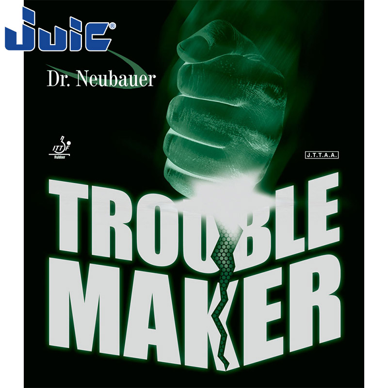 ジュウイック メンズ レディース トラブルメーカー(TROUBLE MAKER) 卓球 アクセサリー 競技 ラバー ラケット 試合 練習 スポーツ 粒高ラバー ブラック 黒 レッド 赤 送料無料 JUIC 1181