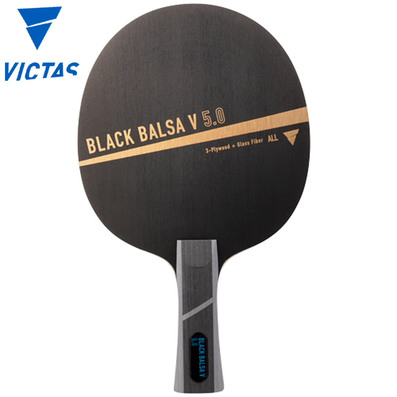 ヴィクタス ブラックバルサ V 5.0 FL 卓球 アクセサリー 競技 シェークハンド ラケット 攻撃用 軽量 BLACK BALSA ALL 送料無料 VICTAS 310444