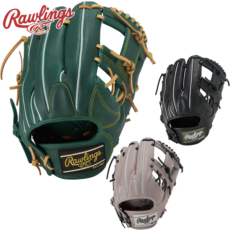 ローリングス メンズ レディース 軟式 HYPER TECH R2G 内野手用 サイズ 11.5 野球 アクセサリー 競技 グローブ 運動 スポーツ グレー グリーン 灰色 緑 送料無料 RAWLINGS GR5FHT934FS