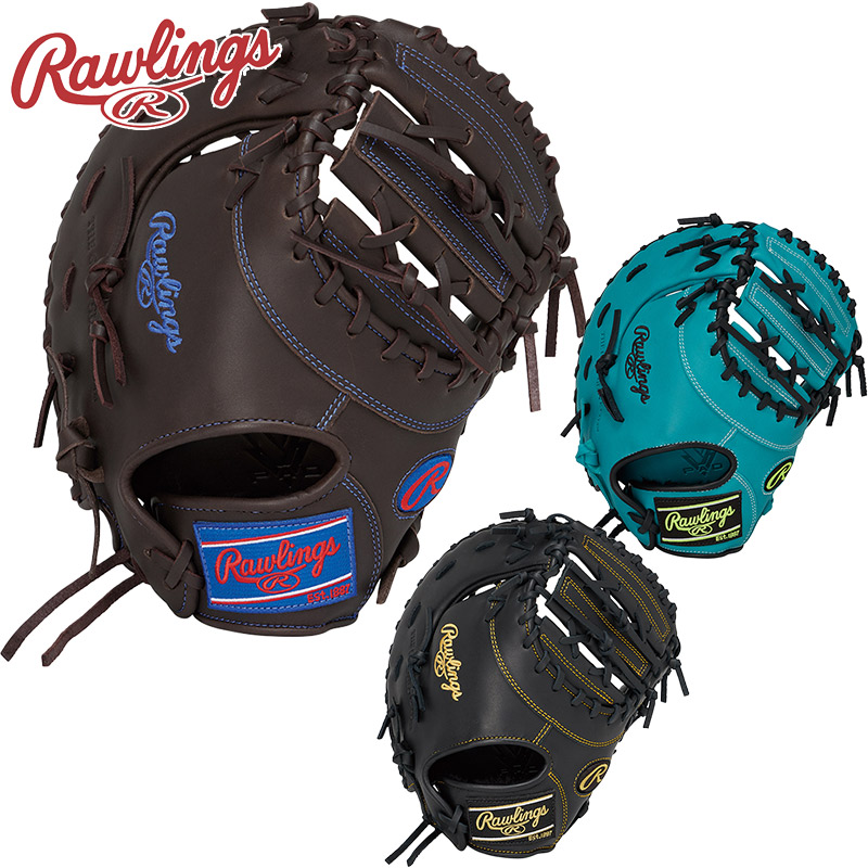 ローリングス ジュニア キッズ ジュニア HYPER TECH R9 SERIES ファースト用 サイズ 11.5 野球 アクセサリー 競技 グローブ 運動 スポーツ ブラック 黒 ブルー ブラウン 青 茶色 送料無料 RAWLINGS GJ5FR93ACDS|シューズ愛ランド 店