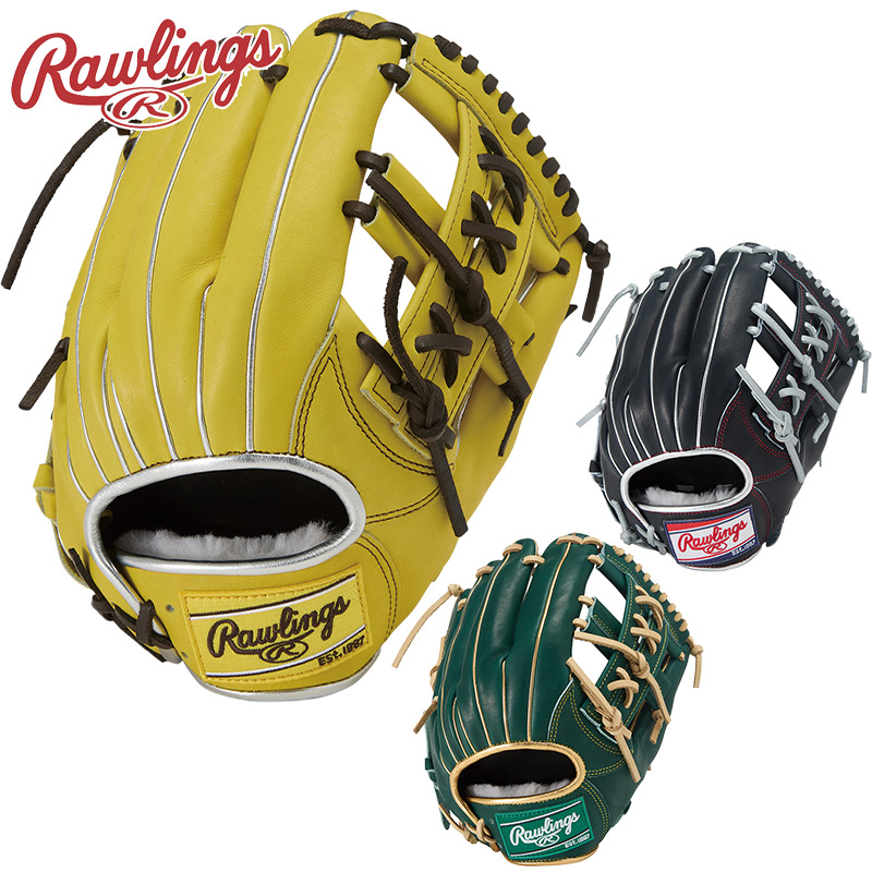ローリングス メンズ レディース 軟式 HOH PRO EXCEL –Color Palette- 内野手用 サイズ 11.5 野球 アクセサリー 競技 グローブ 運動 スポーツ イエロー グリーン 黄色 緑 送料無料 RAWLINGS GR5FHECN54FS|シューズ愛ランド 店