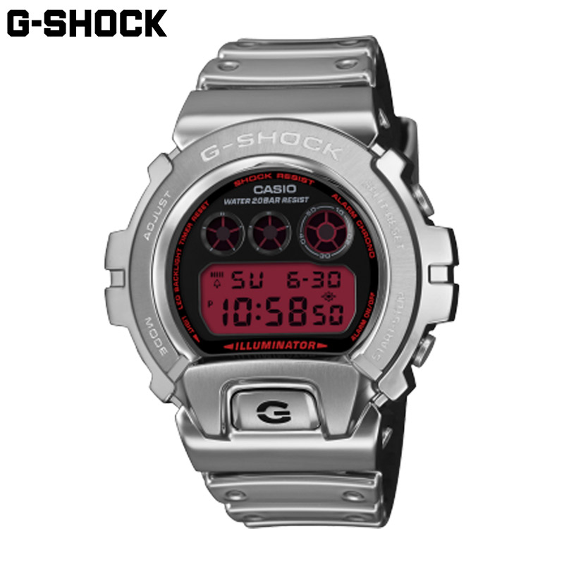 国内正規品 カシオ メンズ G-SHOCK Gショック 腕時計 ウォッチ 衝撃に強い 20気圧防水 メタリックカラー 長寿命バッテリー 送料無料 CASIO GM-6900YRA